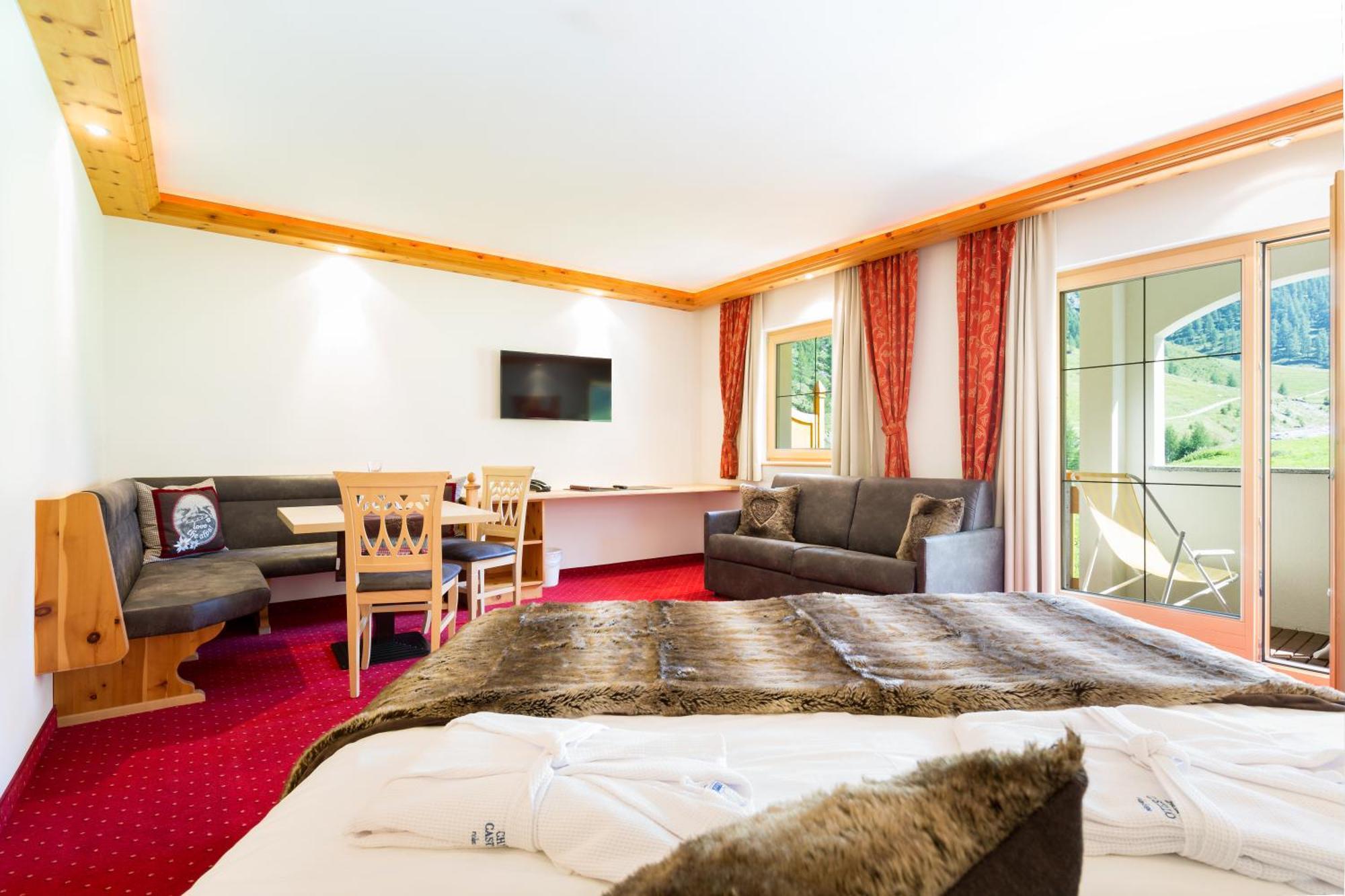 Chasa Castello Relax & Spa Samnaun Bilik gambar